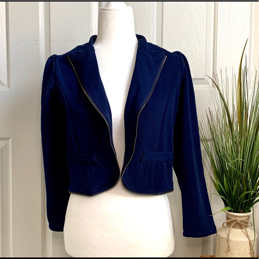 ‼️CLEARANCE ‼️Now $7 only! Blue Open Blazer